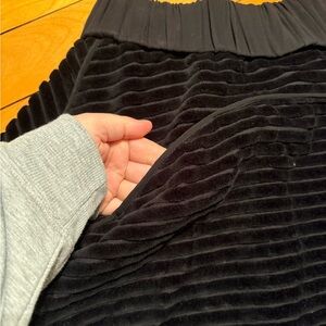 Fendi black Gathered Skirt